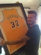 David Beckham, ¡feliz con su regalo!