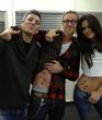 Guti y Romina se tatuaron las huellas de su perro