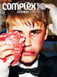 Justin Bieber protagoniza dos sangrientas portadas para la revista "Complex"