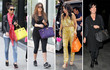 El clan femenino de las Kardashians escoge el bolso Birkin de Hermès como complemento estrella.