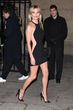 Kate Moss con un vestido de Stella McCartney en la Fashion Week de Londres