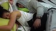 Alessandro y Noemí juntos en la siesta