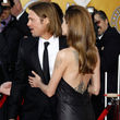 La firma que fundó Balenciaga es una de las preferidas poor las estrellas de Hollywood, y Angelia Jolie hace buen uso de ella