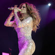 Jennifer Lopez, con traje de red Jennifer Lopez, con traje de red