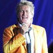Rod Stewart en una actuación Rod Stewart en una actuación