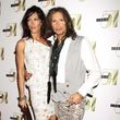 Steven Tyler y su prometida en el photocall Steven Tyler y su prometida en el photocall