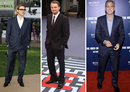 George Clooney, Brad Pitt, Leonardo DiCaprio, Michael Fassbender - Brad Pitt, Loenardo DiCaprio y George Clooney -tres de los hombres más deseados del mundo- lucharán por hacerse con el galardón al Mejor Actor de Drama en los Globos de Oro George Clooney, Brad Pitt, Leonardo DiCaprio, Michael Fassbender - Brad Pitt, Loenardo DiCaprio y George Clooney -tres de los hombres más deseados del mundo- lucharán por hacerse con el galardón al Mejor Actor de Drama en los Globos de Oro