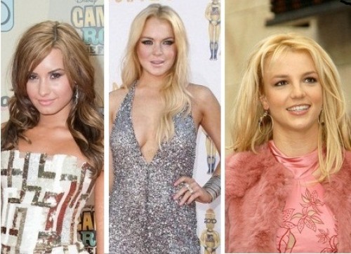 Britney Spears, Demi Lovato, Lindsay Lohan, Ashley Tisdale - Las chicas Disney: Demi Lovato, Lindsay Lohan y Britney Spears. Britney Spears, Demi Lovato, Lindsay Lohan, Ashley Tisdale - Las chicas Disney: Demi Lovato, Lindsay Lohan y Britney Spears.