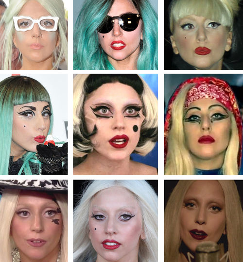 Lady GaGa, Marilyn Monroe - El lunar viajero de Lady Gaga