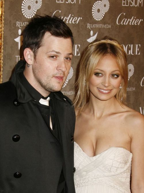 Nicole Richie, Joel Madden, Benji Madden, Gwen Stefani - Nicole y Joel Madden empezaron a salir en diciembre de 2006 Nicole Richie, Joel Madden, Benji Madden, Gwen Stefani - Nicole y Joel Madden empezaron a salir en diciembre de 2006