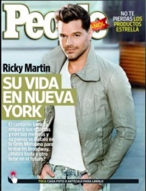 Ricky Martin - Ricky Martin engalana la portada de People Ricky Martin - Ricky Martin engalana la portada de People