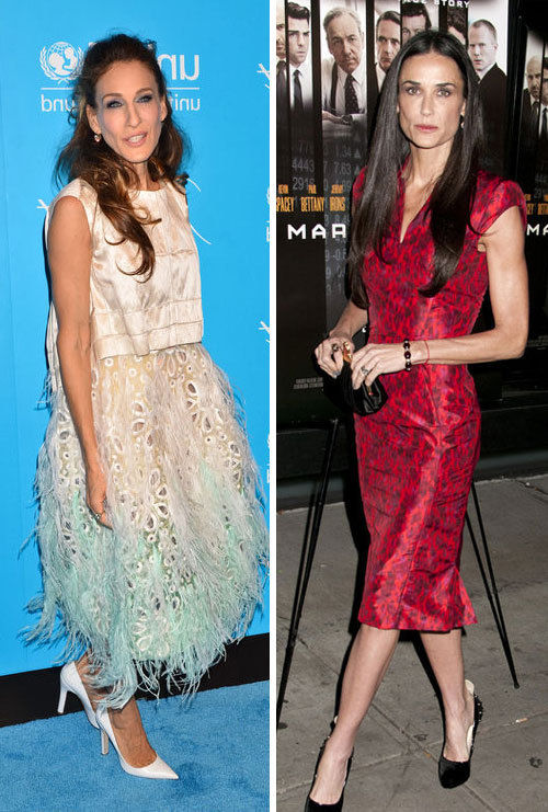 Demi Moore, Sarah Jessica Parker, Amanda Seyfried, Ashton Kutcher - Sarah Jessica Parker será la sustituta de Demi Moore en el biopic de Linda Lovelace